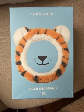 I Dew Care Tiger Headband - Orange & White
